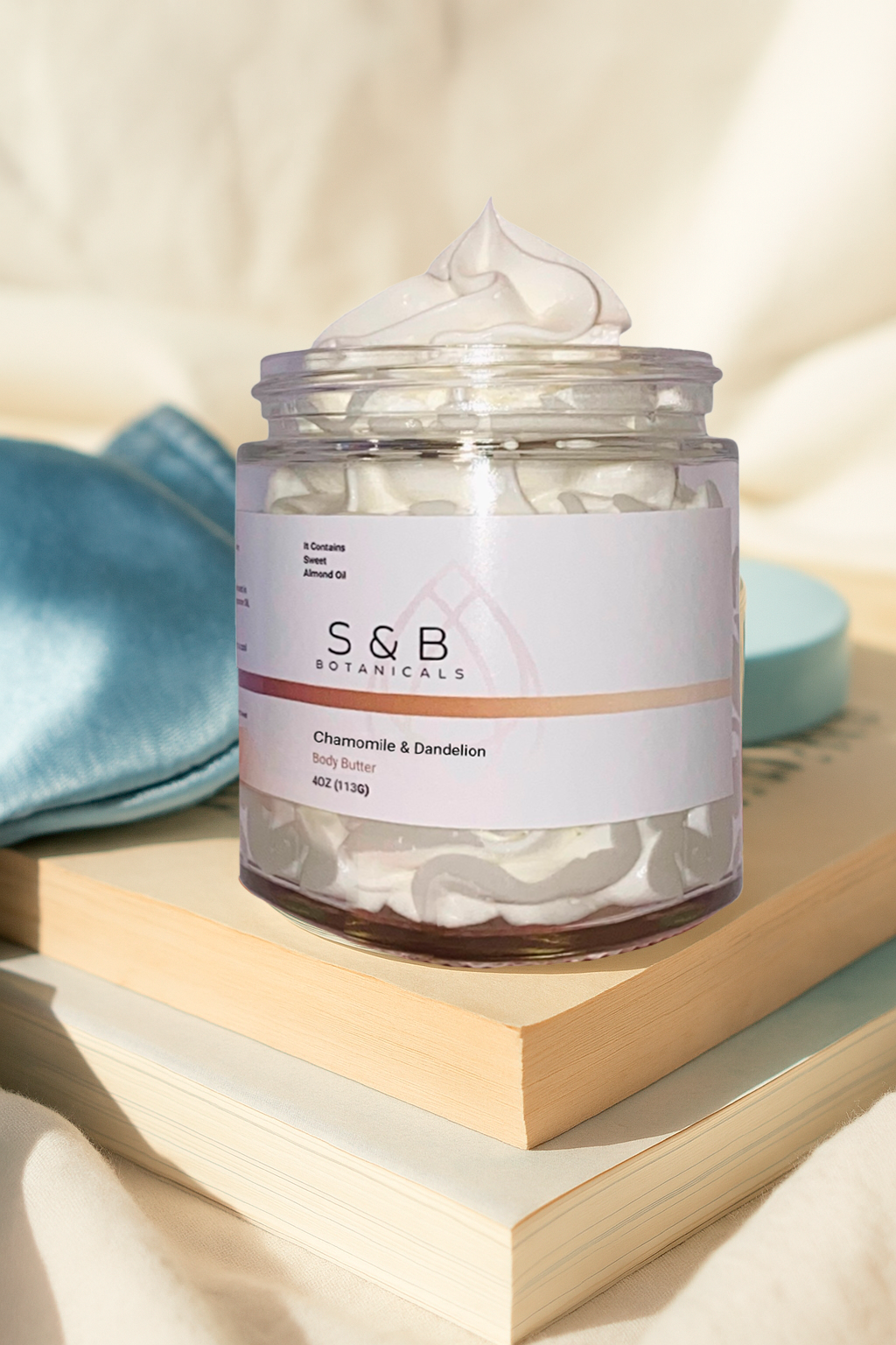 Chamomile & Dandelion Body Butter – Herbal Hydration