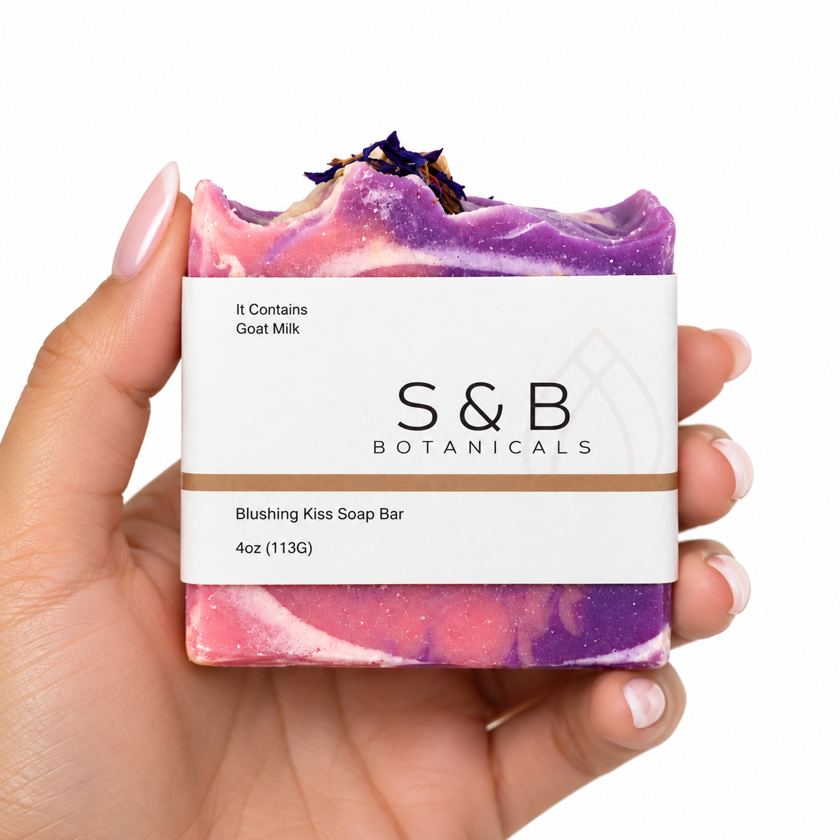 Blushing Kiss Goat Milk Soap
