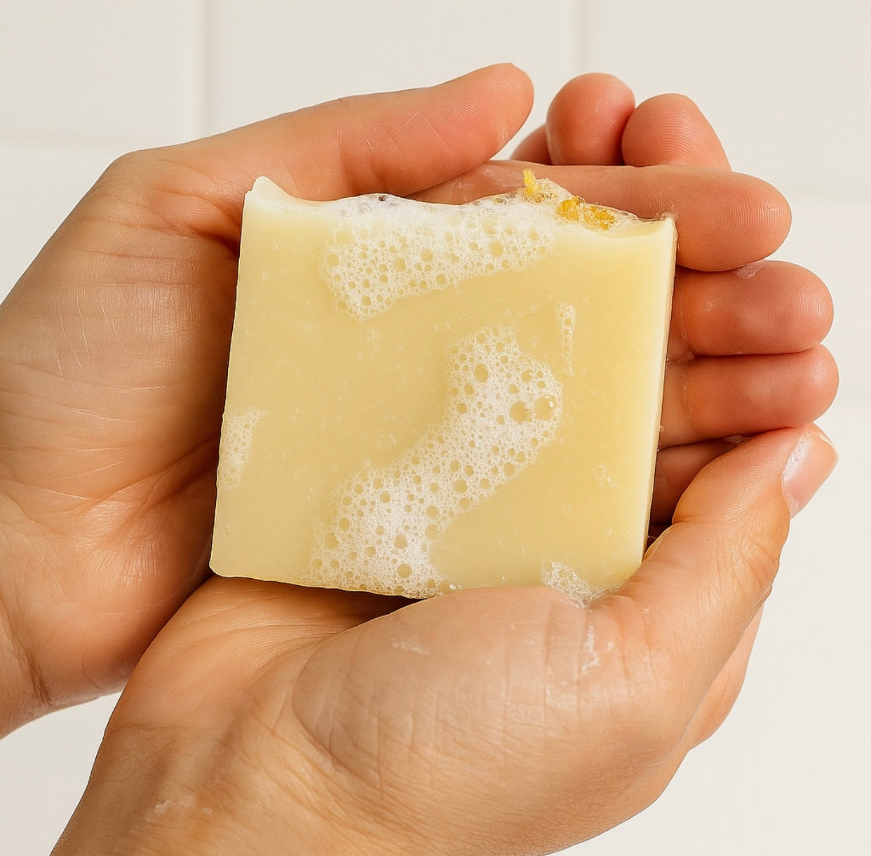 Tallow Soap Bar with Calendula & Chamomile