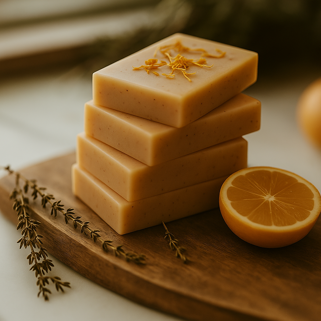 Turmeric & Tallow Facial Soap Bar – Natural Glow Cleanser