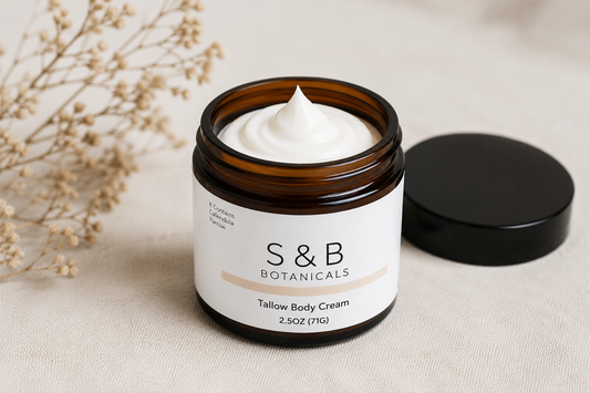 Tallow Body Cream – Natural Moisturizer for Dry Skin