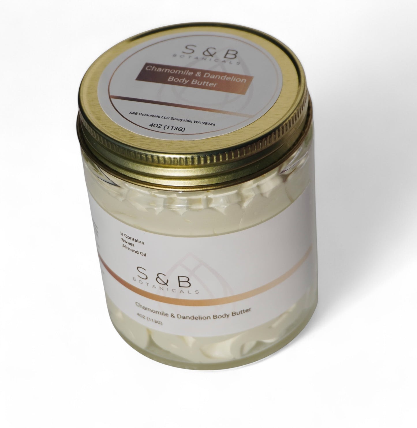 Chamomile & Dandelion Body Butter – Herbal Hydration