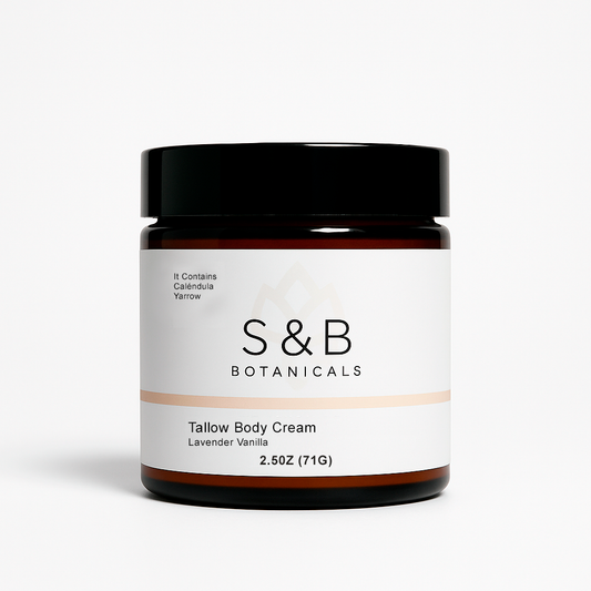 Tallow Body Cream – Natural Moisturizer for Dry Skin