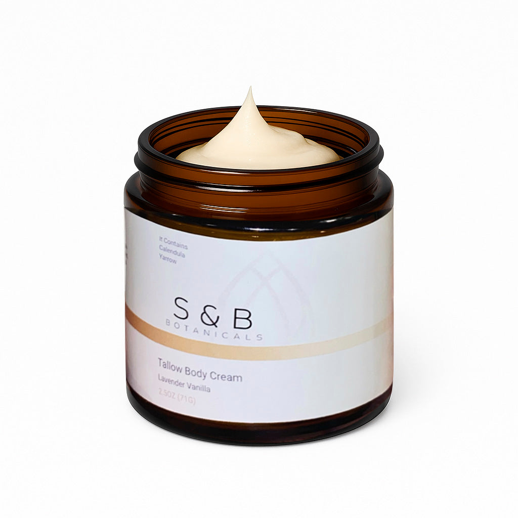 Tallow Body Cream – Natural Moisturizer for Dry Skin