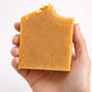 Turmeric Tallow Facial Soap Bar – Calendula, Honey & Oat Gentle Face Cleanser | Natural Herbal Facial Soap