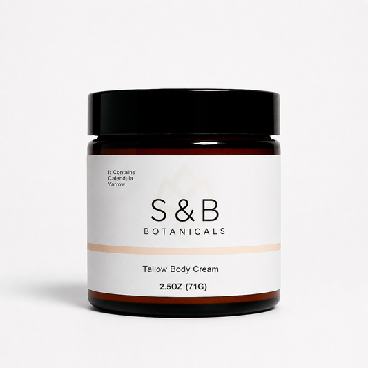 Tallow Body Cream – Natural Moisturizer for Dry Skin