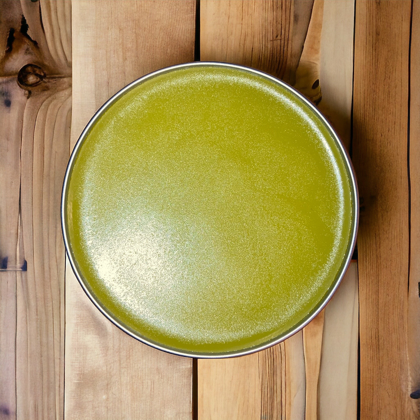 Comfrey salve with dried comfrey leaf, avocado oil, and beeswax – natural herbal skincare ingredients