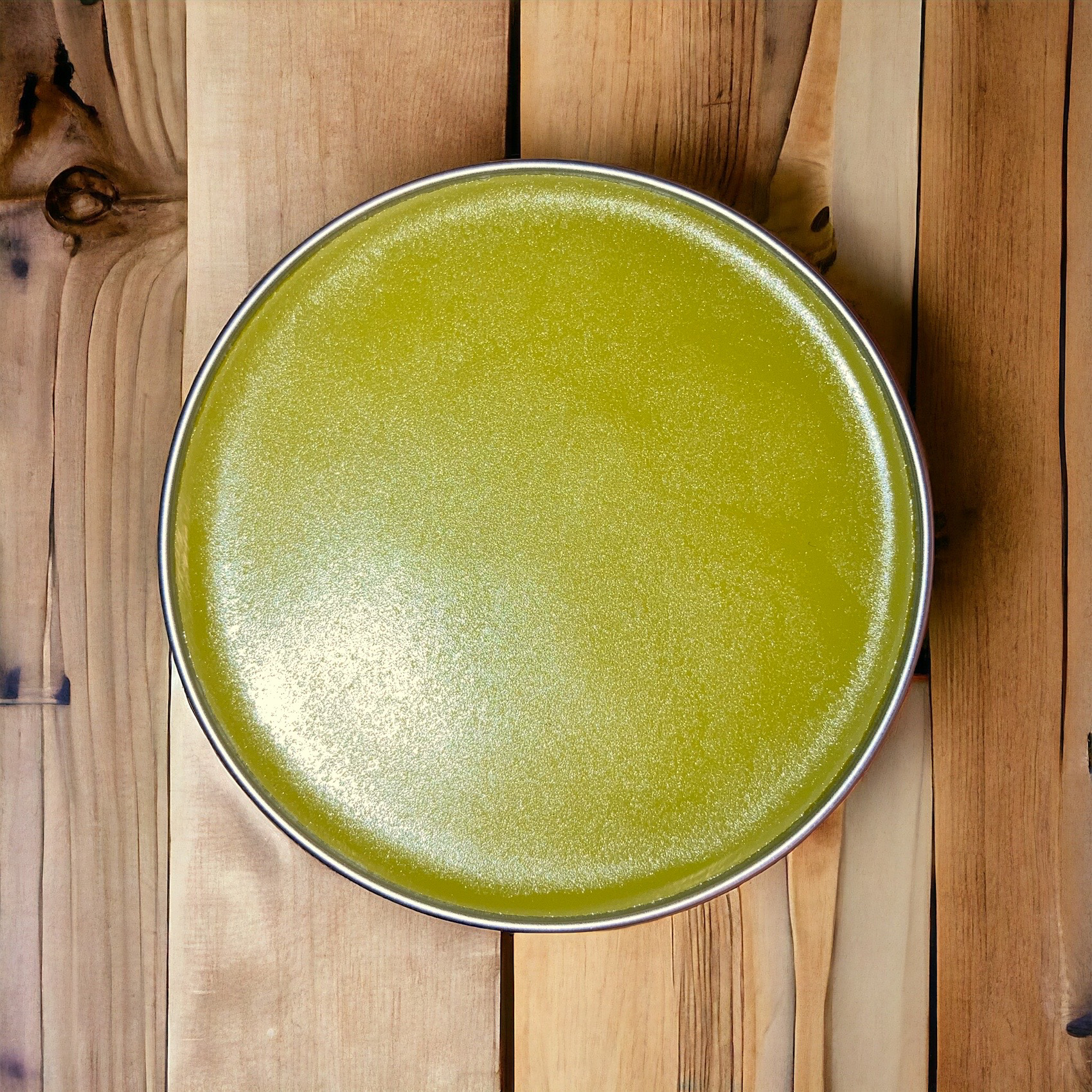 Comfrey salve with dried comfrey leaf, avocado oil, and beeswax – natural herbal skincare ingredients