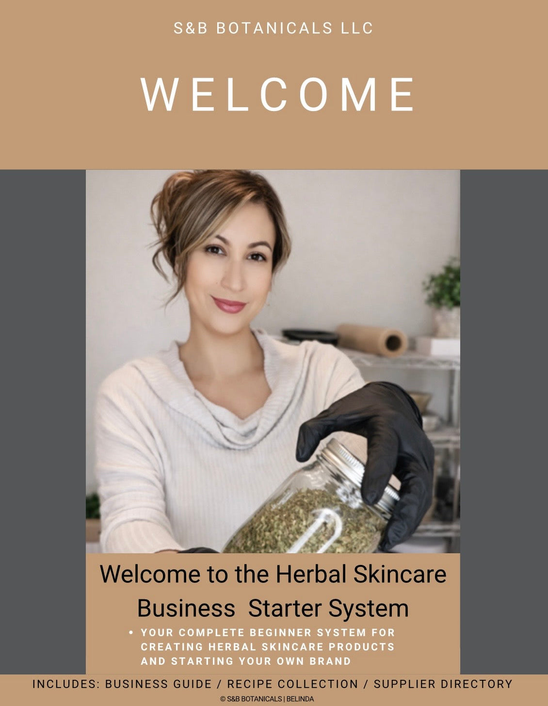Herbal skincare business starter system learn how to start a skincare business from home