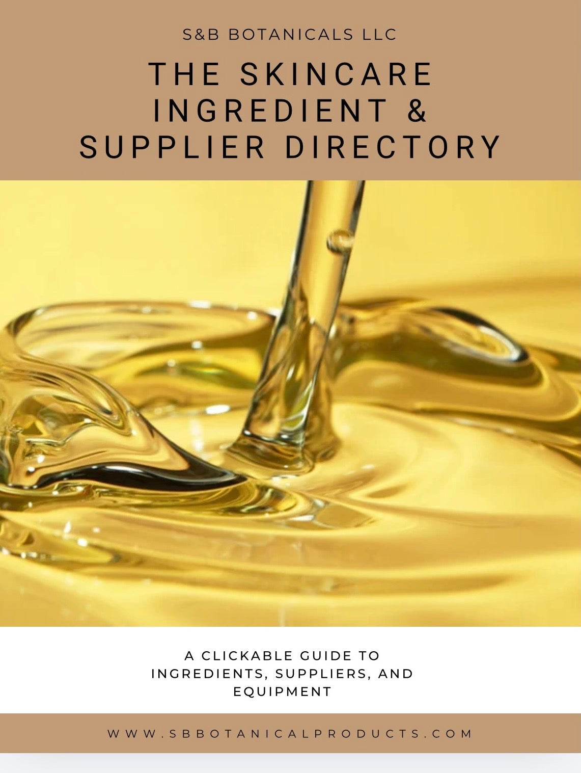 Skincare ingredient and supplier directory for finding where to buy skincare ingredients