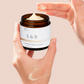 Whipped face cream light airy texture smooth application skincare product